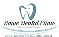 Bowe Dental Clinic - official sponsor of SMRC lotto jackpot