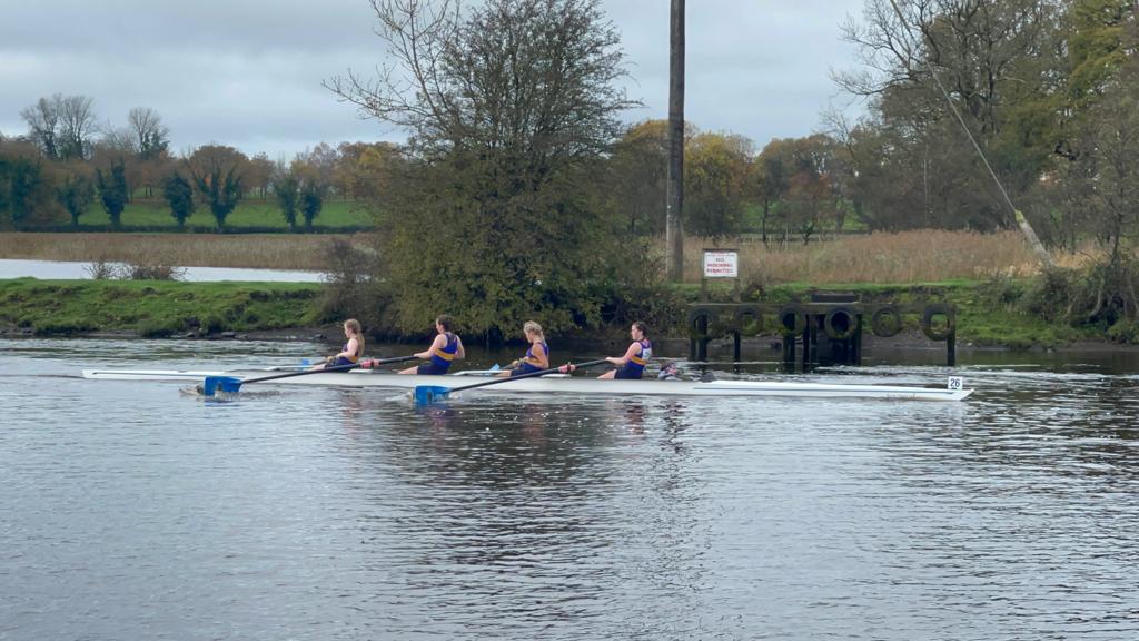 St Michael’s crews racing in Erne 4’s HOR this morning. Thanks for the pics, Len Smalle.